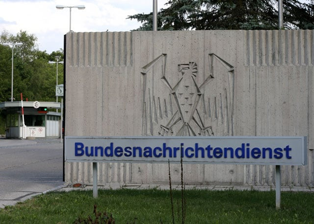 a photo taken on august 12 2013 shows the entrance to germany 039 s intelligence agency bnd in pullach southern germany photo afp a photo taken on august 12 2013 shows the entrance to germany 039 s intelligence agency bnd in pullach southern germany photo afp