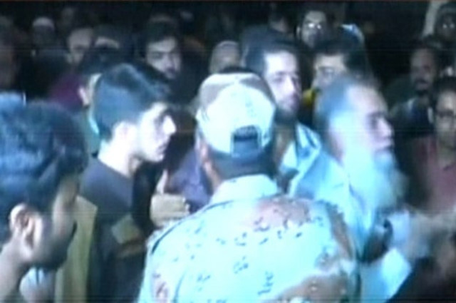 an express news screengrab of the raid an express news screengrab of the raid