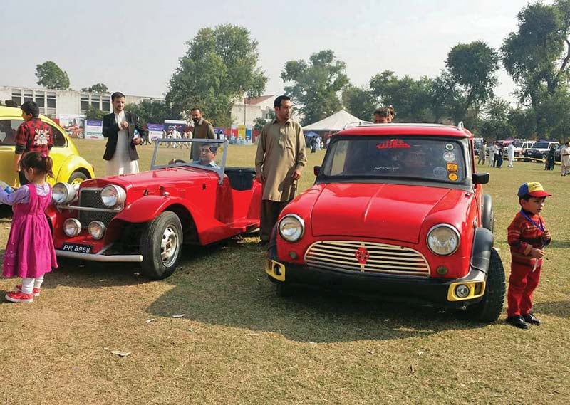 auto show at islamia college peshawar photos express