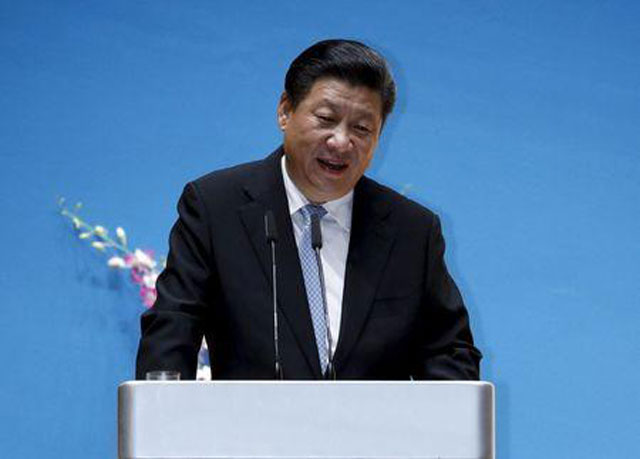 chinese president xi jinping speaks during the quot forging a strong partnership to enhance prosperity of asia quot lecture at the national university of singapore on november 7 2015 photo reuters