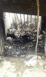 shop selling ringtones torched in peshawar