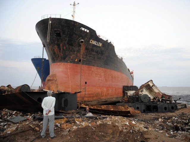 ship breakers association cries foul over imports
