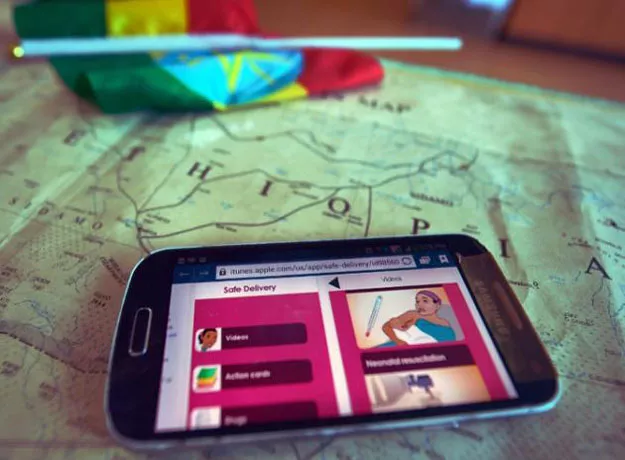 the quot safe delivery app quot provides simplified instructions and animated films to deal with emergency situations be it haemorrhaging birthing complications resuscitating newborns or infections photo afp the quot safe delivery app quot provides simplified instructions and animated films to deal with emergency situations be it haemorrhaging birthing complications resuscitating newborns or infections photo afp