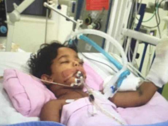 the child is being treated at a riyadh hospital photo sabq the child is being treated at a riyadh hospital photo sabq