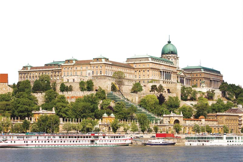 just walk cross the chain bridge onto the buda side and take the teleferik cable car up to the breathtaking palace shutterstock artur bogacki