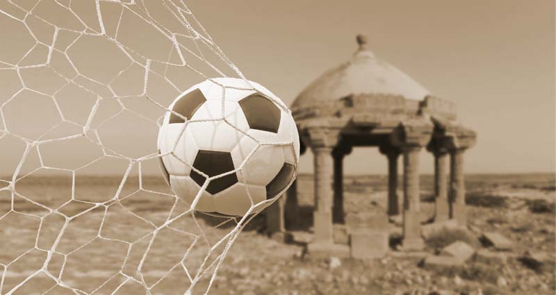 the famous graveyard of makli becomes pakistan s footballing hub