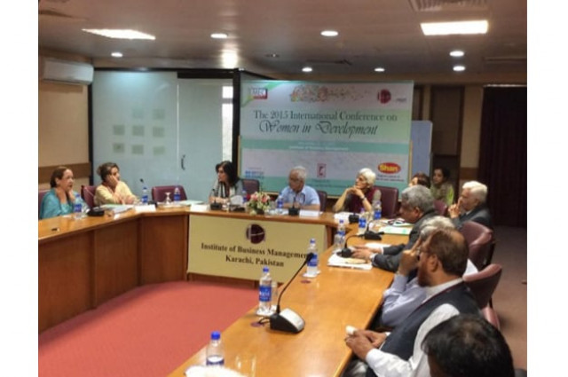 the role of women in pakistani media being discussed at the international conference on women in development 2015 photo twitter com iobm official the role of women in pakistani media being discussed at the international conference on women in development 2015 photo twitter com iobm official