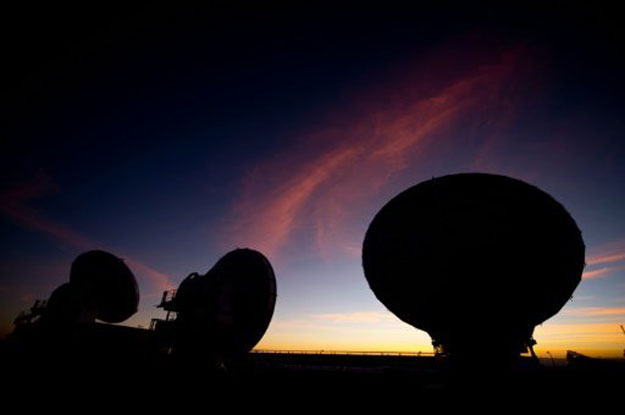 radio telescope antennas of the alma project are seen in the chajnantor plateau atacama desert on march 12 2013 photo afp