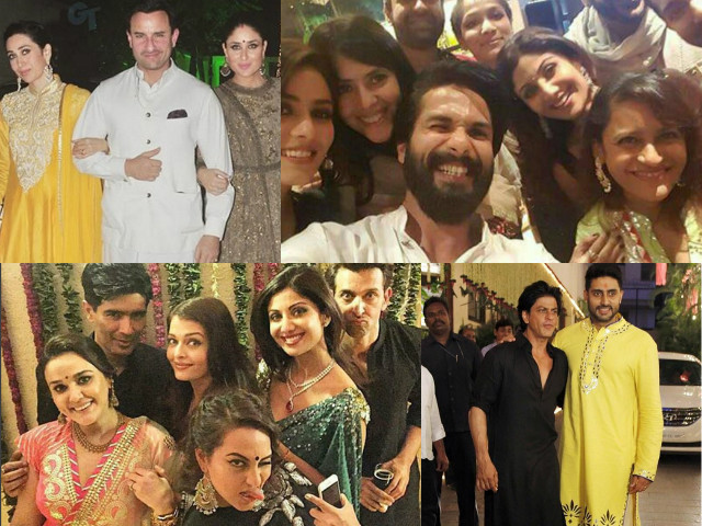 here is how our favourite celebrities spent their diwali