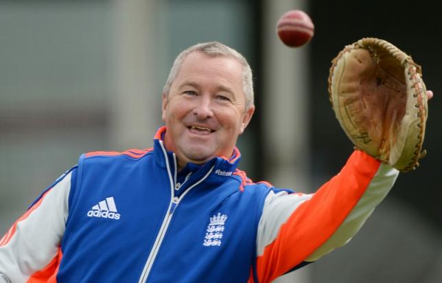 england acting coach paul farbrace during nets photo reuters