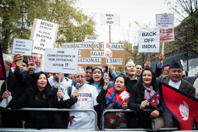 hundreds protest against modi visit to uk hundreds protest against modi visit to uk