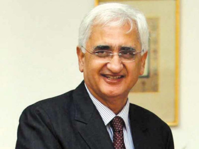 former indian foreign minister salman khurshid photo file