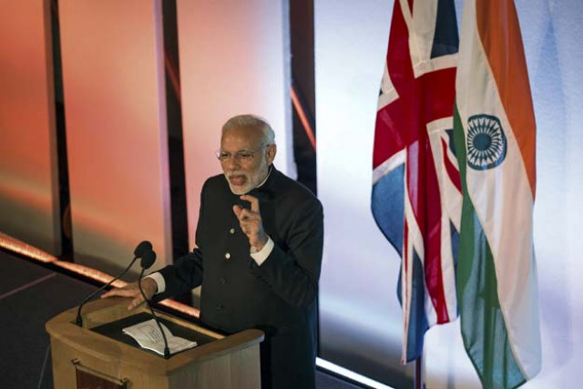 india 039 s prime minister narendra modi addresses industry leaders at guildhall in london photo reuters india 039 s prime minister narendra modi addresses industry leaders at guildhall in london photo reuters