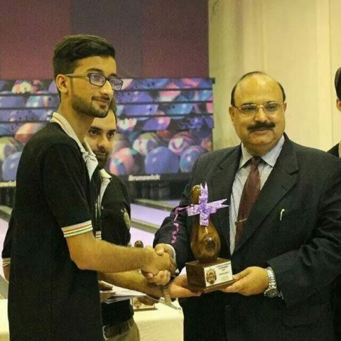 saldera has become the only pakistani to ever score 300 the maximum score in which you hit 12 strikes in a row photo ahmer abbas saldera saldera has become the only pakistani to ever score 300 the maximum score in which you hit 12 strikes in a row photo ahmer abbas saldera