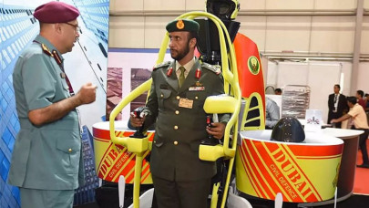 dubai to give firefighters jetpacks