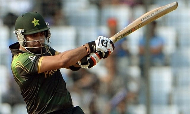 a file photo of pakistan bastman umar akmal photo afp a file photo of pakistan bastman umar akmal photo afp
