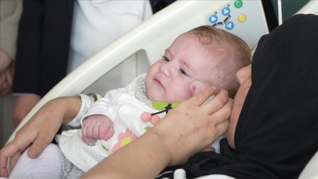 turkiye s quake survivor baby reunited with mother after 54 days turkiye s quake survivor baby reunited with mother after 54 days