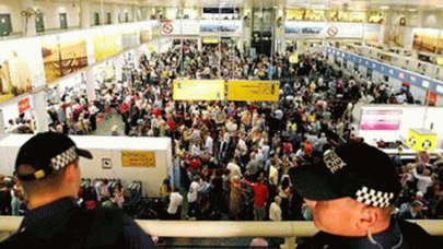 britain s gatwick airport evacuates one terminal as precautionary measure