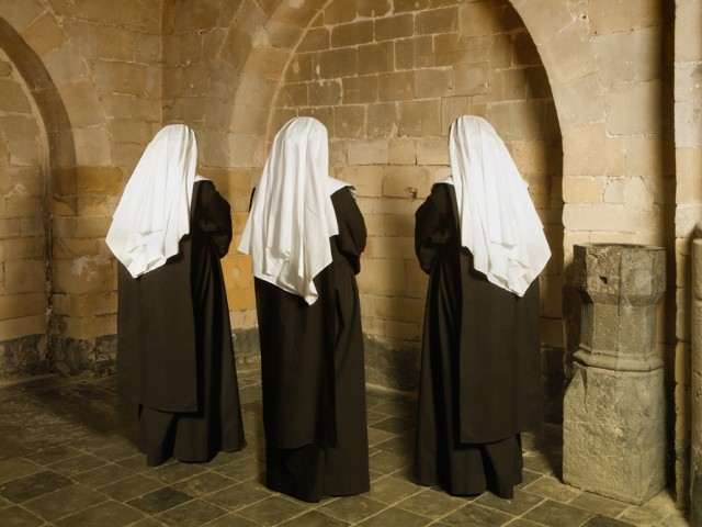 matter has been dropped by everyone including expelled nuns stock image