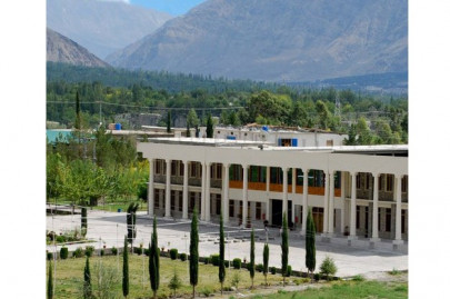 black and blue karakoram university students protest against attack on professor black and blue karakoram university students protest against attack on professor