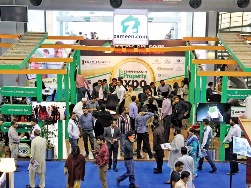 investors and brokers from other cities also visited the expo photo ayesha mir express