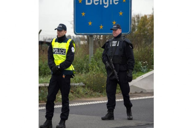 police officers patrol at the france belgium border on november 14 2015 following the terrorist attacks in paris photo afp police officers patrol at the france belgium border on november 14 2015 following the terrorist attacks in paris photo afp