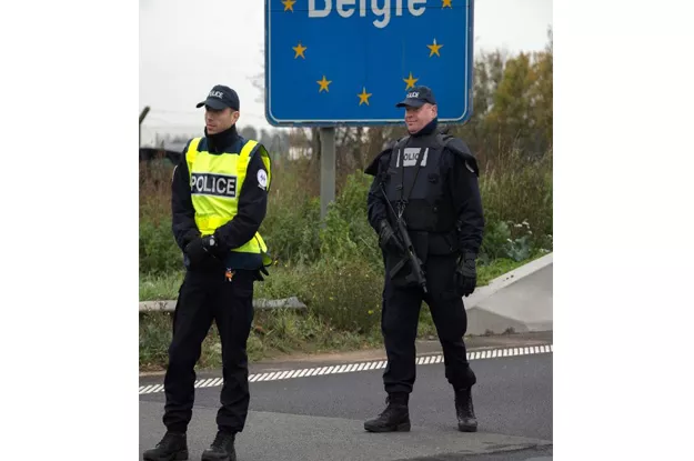 police officers patrol at the france belgium border on november 14 2015 following the terrorist attacks in paris photo afp police officers patrol at the france belgium border on november 14 2015 following the terrorist attacks in paris photo afp