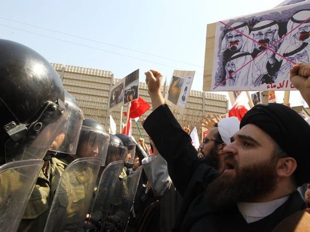 bahrainis protest against authorities photo afp file bahrainis protest against authorities photo afp file