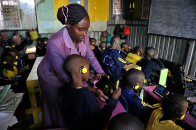 in kenya a digital classroom in a box in kenya a digital classroom in a box