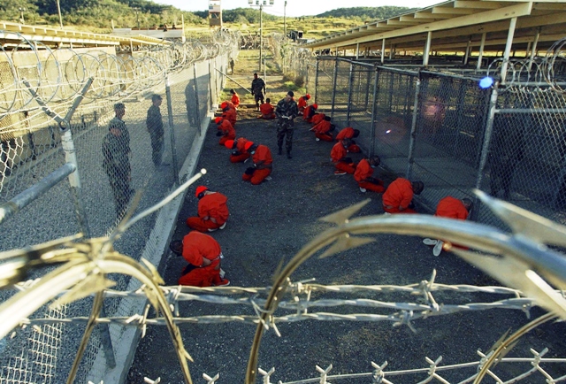 the move means that 107 detainees remain at guantanamo bay the pentagon said in a statement photo reuters