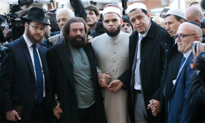 muslim and jewish leaders gather at paris concert hall memorial muslim and jewish leaders gather at paris concert hall memorial