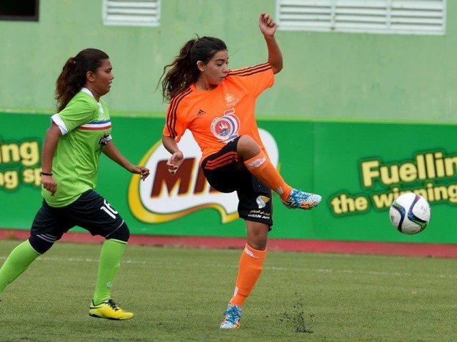 a file photo of women football 039 s match photo file