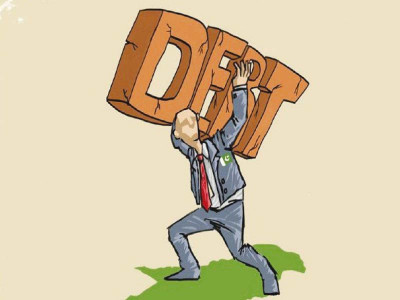 interest payments eat away two thirds of govt revenue