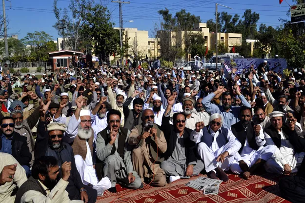 government accused of privatising cream of the crop in sit ins across k p photo ppi government accused of privatising cream of the crop in sit ins across k p photo ppi