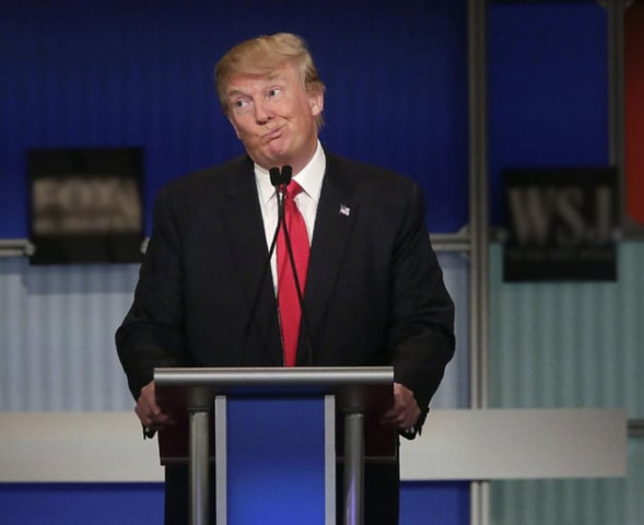 donald trump is leading the race for the 2016 republican presidential nomination photo afp