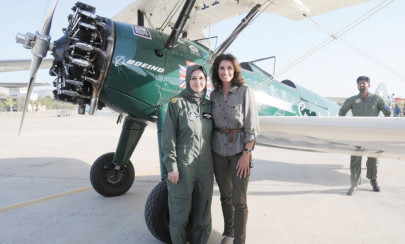 on amy jhonson s route aviator tracey taylor reaches pakistan