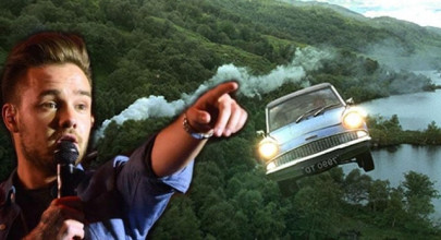 liam payne buys harry potter s flying car