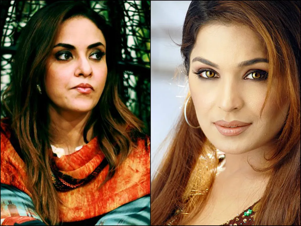 looks like the war is on between meera and nadia khan looks like the war is on between meera and nadia khan
