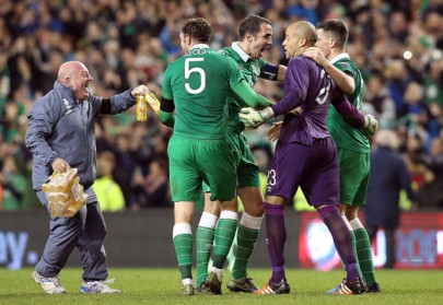 walters fires ireland into euro 2016 walters fires ireland into euro 2016