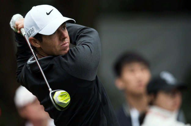 in this file photo taken on november 8 2015 rory mcilroy of northern ireland tees off during the wgc hsbc champions golf tournament in shanghai photo afp