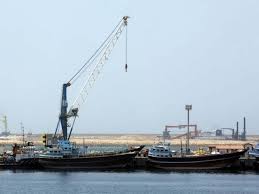 a partial view of the kalantari port in city of chabahar photo afp