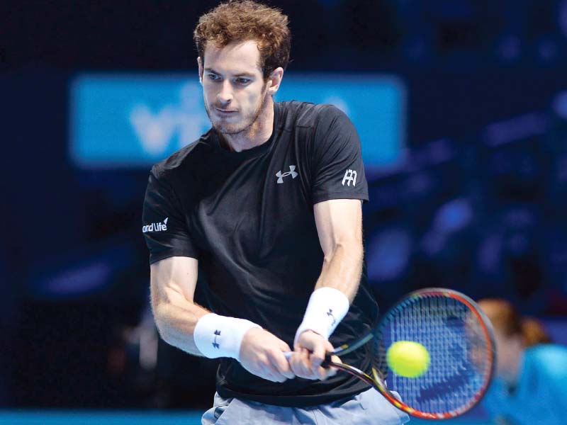 murray who has one eye perhaps two fixed on next week s davis cup final against belgium in ghent produced a clinical performance to beat the dogged spaniard 6 4 6 4 photo afp