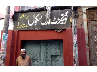 dangerous structure still in use as school