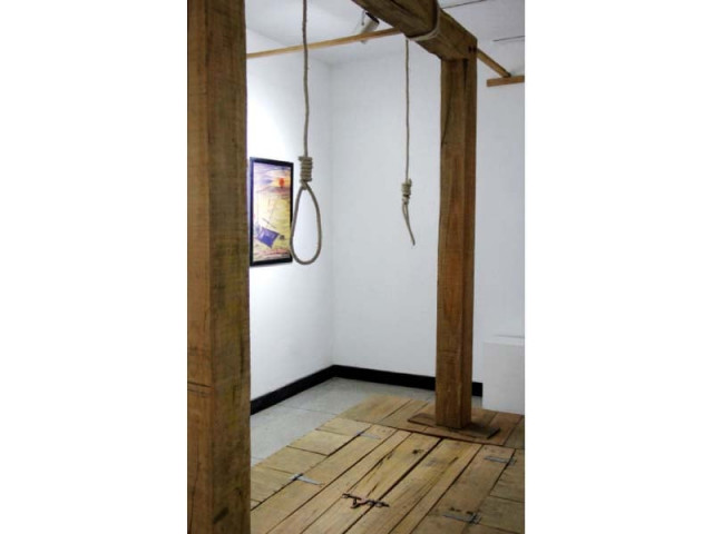 an installation put by the justice project pakistan photo ayesha mir expess an installation put by the justice project pakistan photo ayesha mir expess
