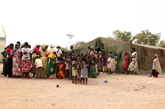 women and children rescued by nigerian soldiers from islamist militants boko haram at sambisa forest receive treatment at the federal medical centre in yola on may 5 2015 photo afp