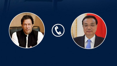 pm imran chinese premier reaffirm resolve to strengthen pak china ties
