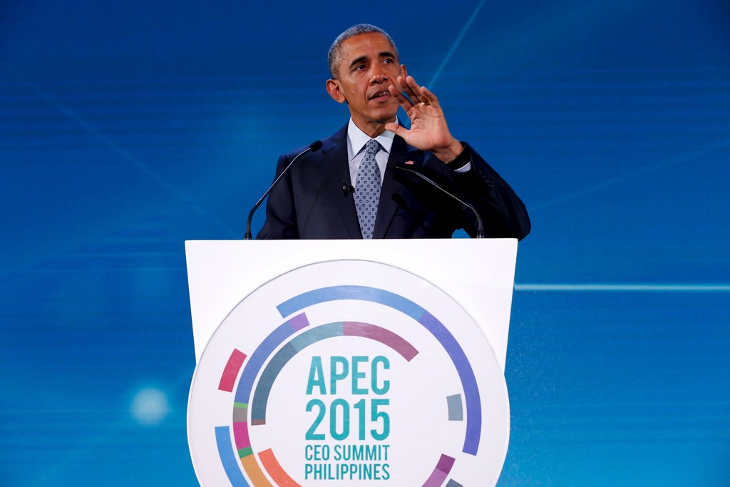 us president barack obama is in manila to attend the asia pacific economic cooperation summit photo reuters