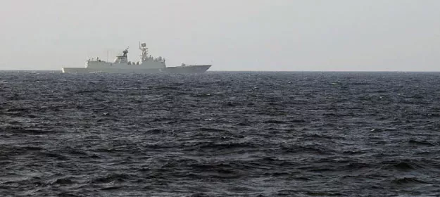 this picture taken from a vietnam coast guard ship on may 13 2014 shows a china navy ship sailing in the south china sea photo afp this picture taken from a vietnam coast guard ship on may 13 2014 shows a china navy ship sailing in the south china sea photo afp