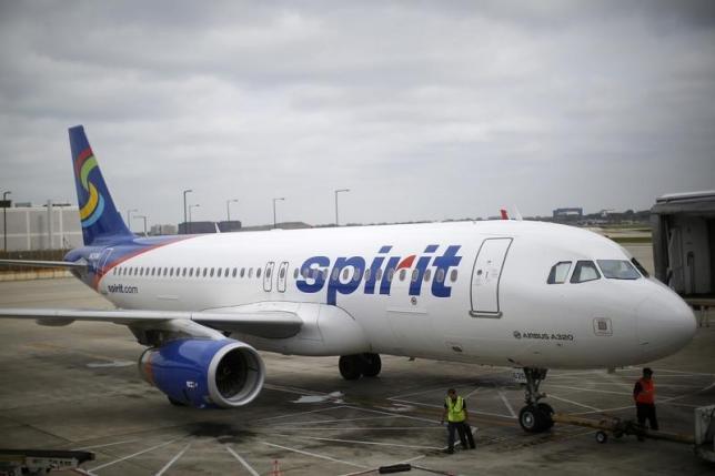 a file photo of spirit airlines airplane at a gate at the o 039 hare airport in chicago illinois photo reuters