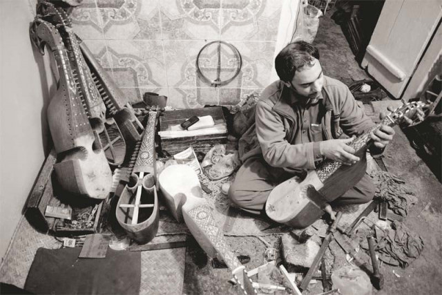 khurram shahzad 25 has learnt the art of rabab making from his father and grandfather photo by muhammad iqbal khurram shahzad 25 has learnt the art of rabab making from his father and grandfather photo by muhammad iqbal